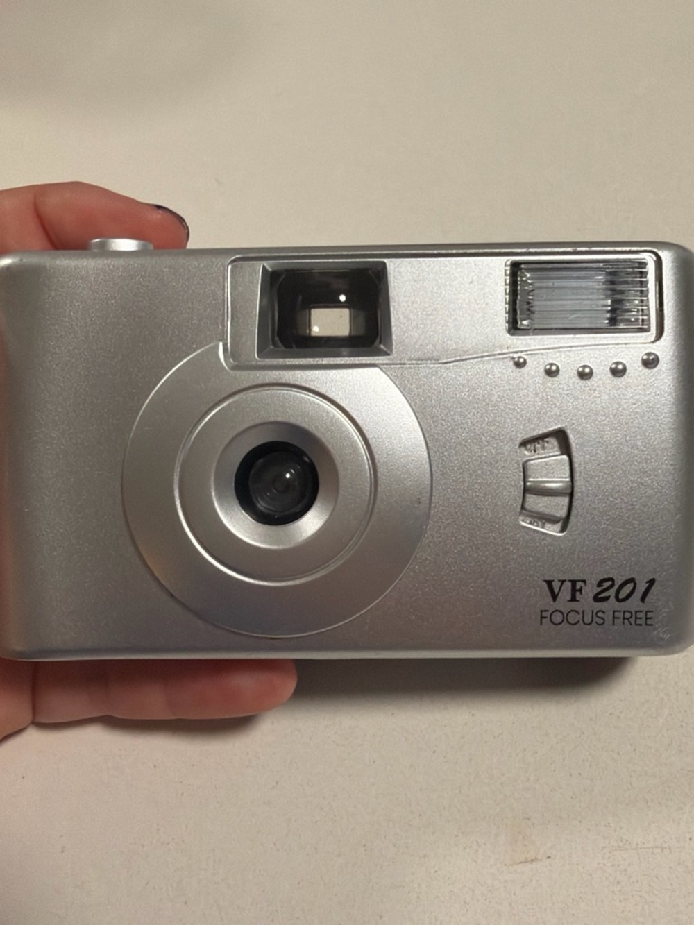 Urban Outfitters Silver Point-and-Shoot Film Camera